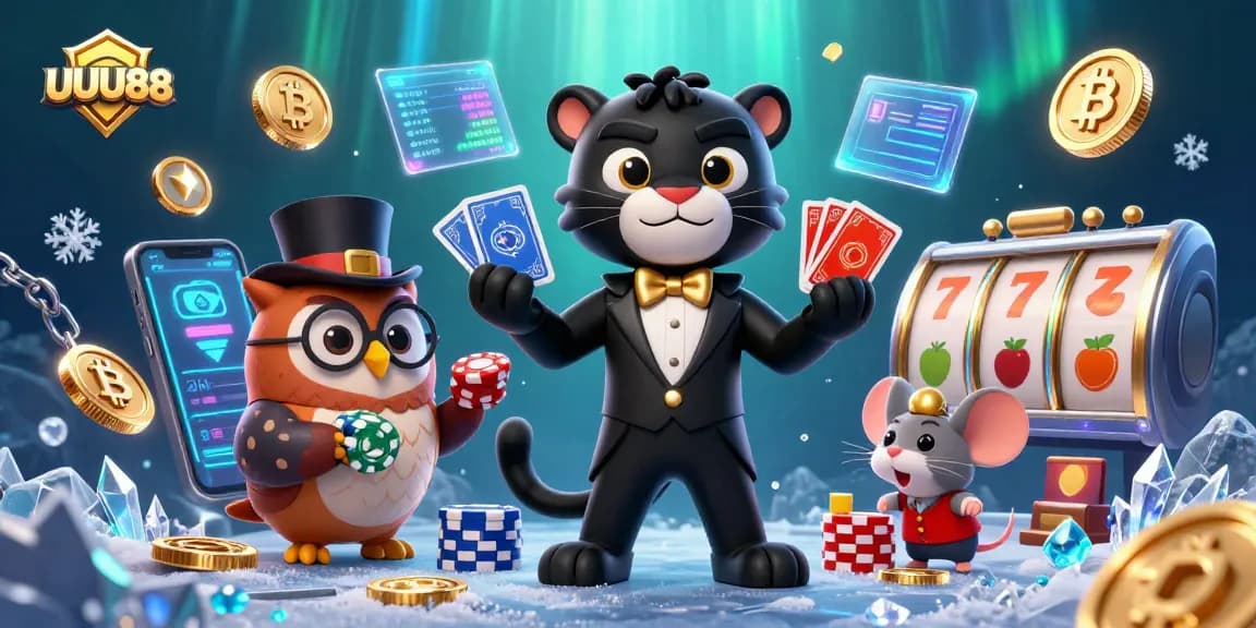 Play engaging casino games with UUU88 featuring colorful characters and spectacular graphics.