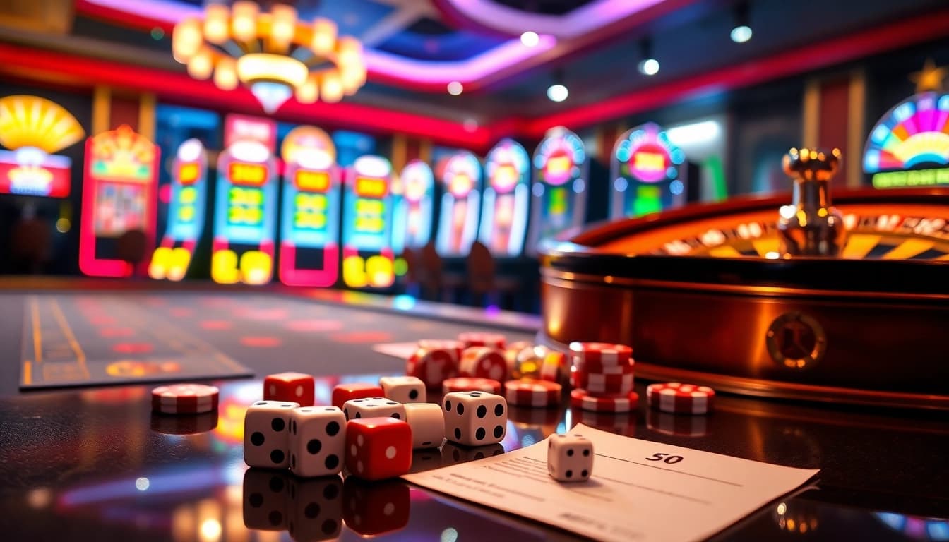 Experience the thrill of winning at super59 link alternatif with vibrant casino visuals.