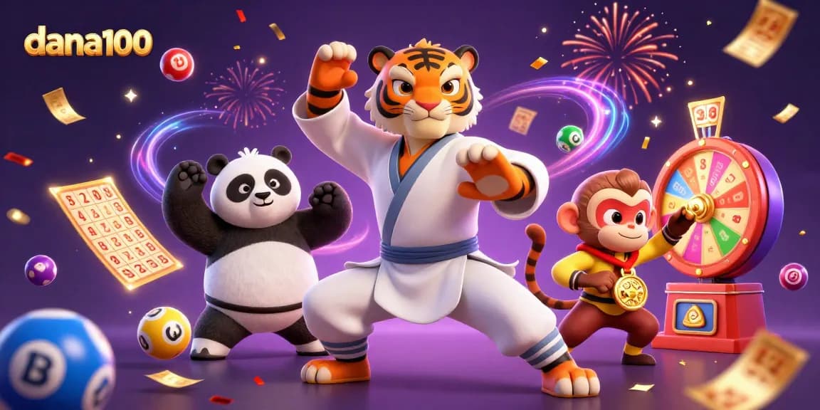 Watch dana100 capture the excitement of online gambling with vibrant lottery elements and engaging characters.