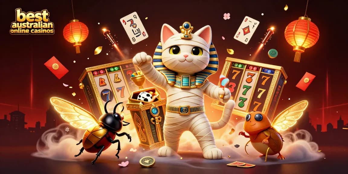 Experience vibrant thrills at the best australian online casinos with a lively pyramid casino scene.