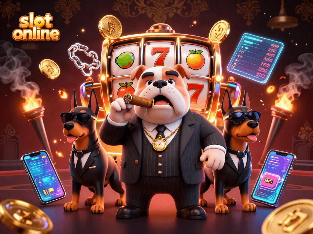 Spin to win with slot online games featuring vibrant characters and captivating crypto elements.