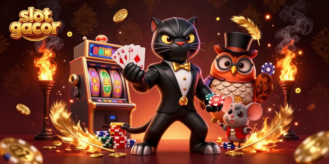 Menangkan pengalaman slot gacor dengan panther elegan dan tuan hantu di dunia kasino yang megah.