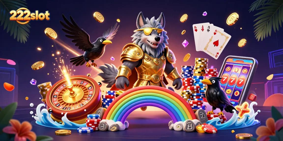 Putar 222slot dengan grafik slot yang menakjubkan dan simbol keberuntungan menyebar.
