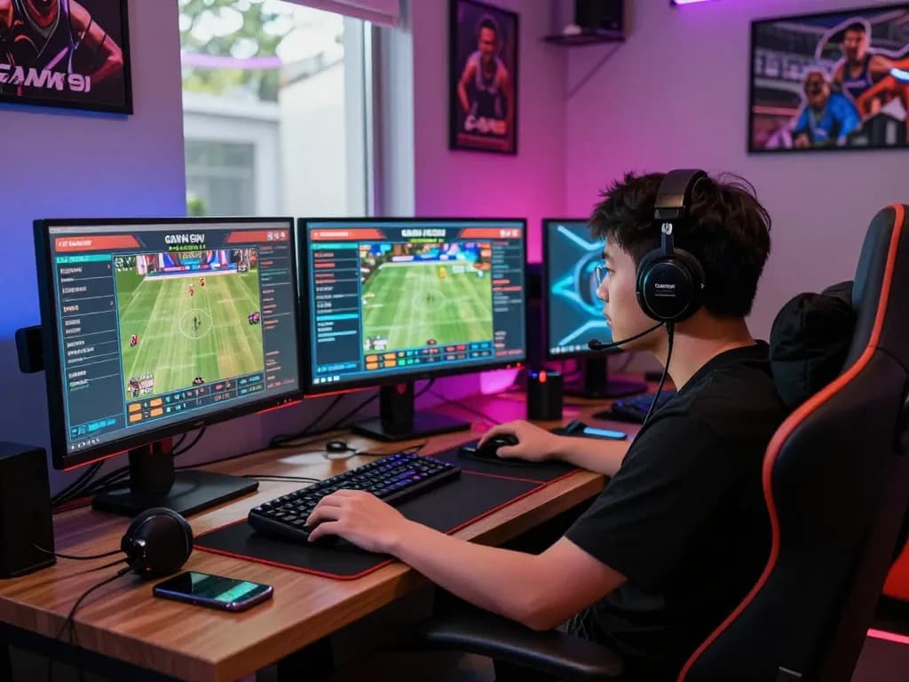 Engaging online betting session on https://gavn99.org/ with vibrant gaming atmosphere and live match streams.