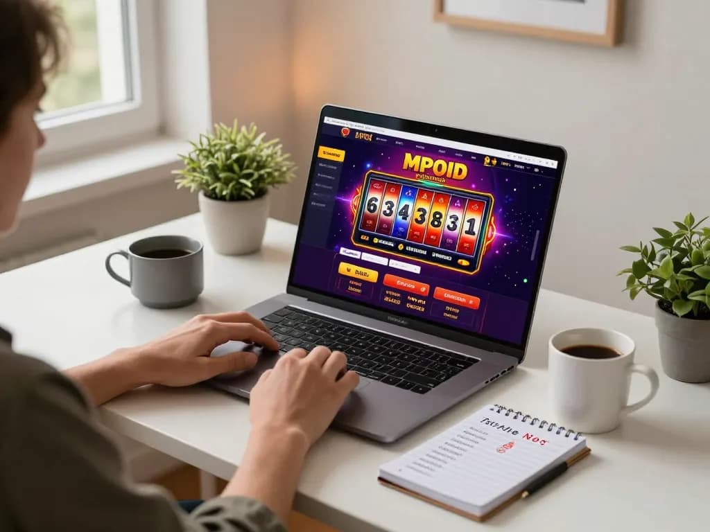 Engaging online MPOID casino gaming experience with interactive reel spins.