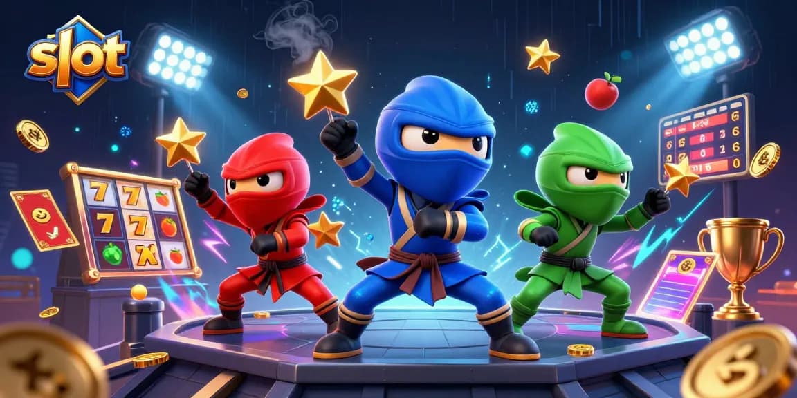 Rasakan keseruan bermain slot dengan chameleon ninja di kasino online.