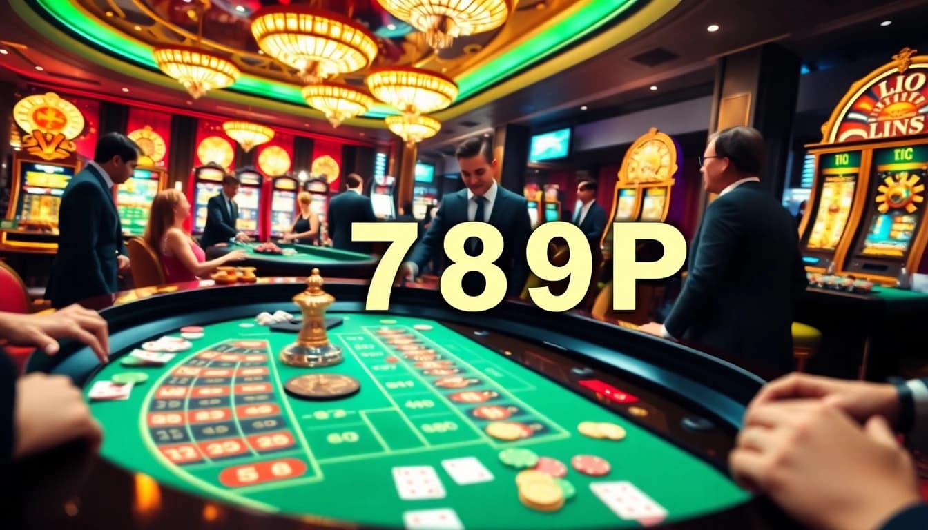 Experience high-stakes betting at '789P' with players at a luxurious roulette table.