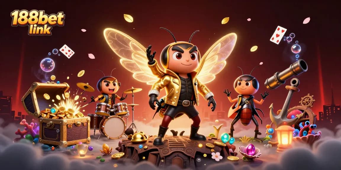 Menangkan melalui 188bet link dengan ilustrasi kasino 3D penuh detail yang menarik.