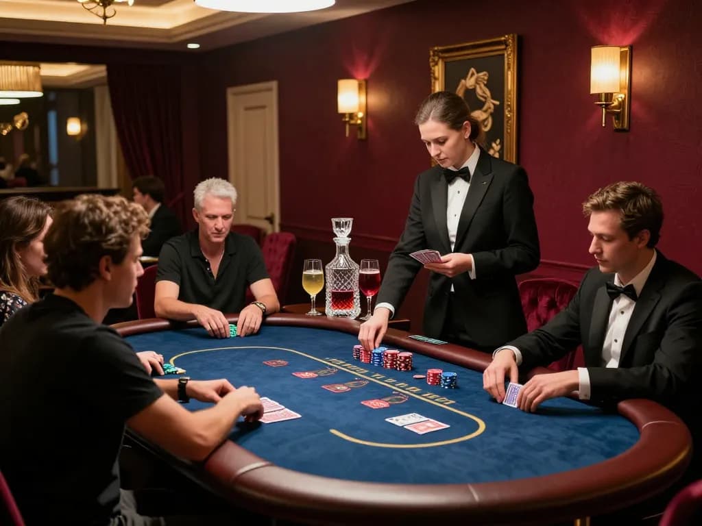 Experience high-stakes poker gameplay in the exclusive VIPwin gaming area