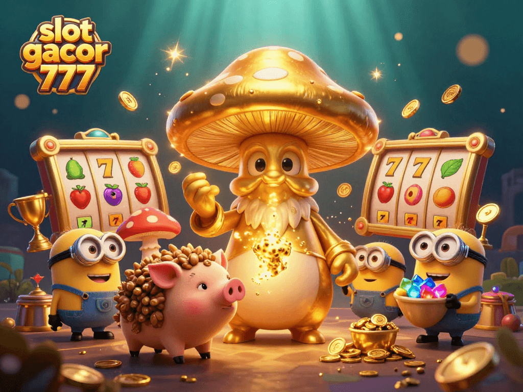 Spin the luck with slot gacor 777 as a magical golden wizard and treasure pig create winning moments.
