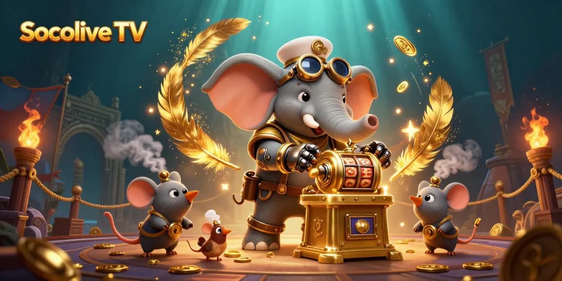 Socolive TV offers thrilling live streaming of casino games, featuring unique characters and rich environments.