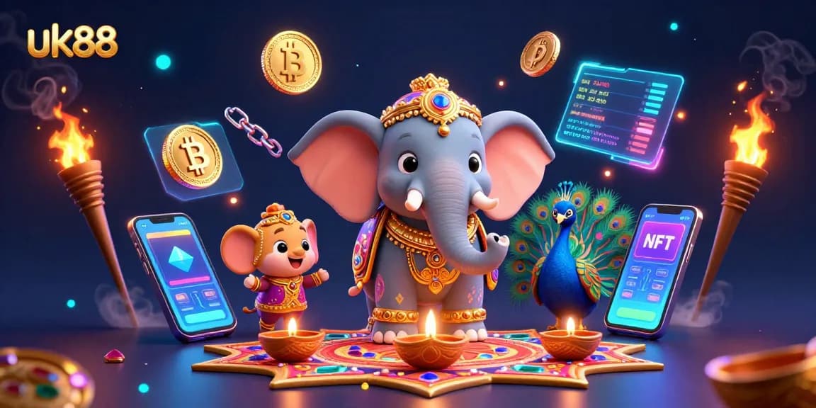 Experience thrilling games at uk88 with vibrant visuals and engaging elements showcasing exciting gambling action.
