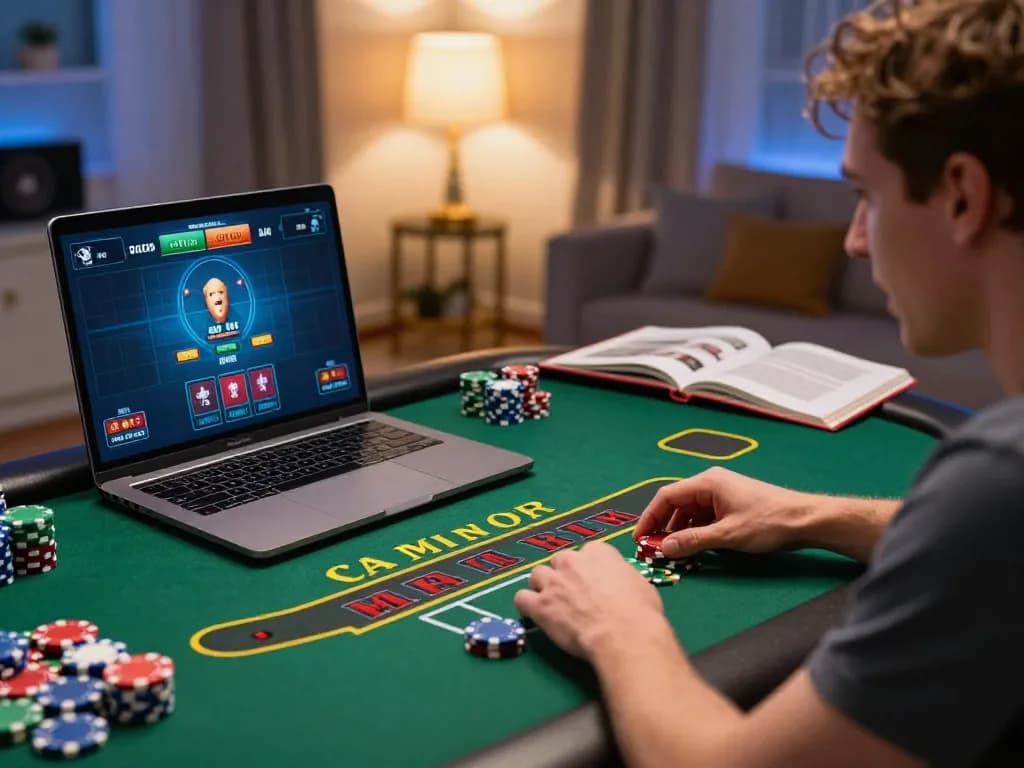 Engaging in an online blackjack game on F8bet me showcases immersive gaming experience.