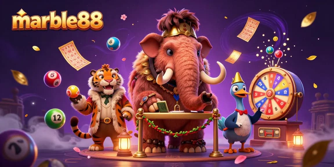 คุณจะรู้สึกสนุกกับเกมที่ marble88 ซึ่งมาพร้อมลูกบอลลอตเตอรีหลากสีและบรรยากาศคาสิโนที่น่าตื่นเต้น