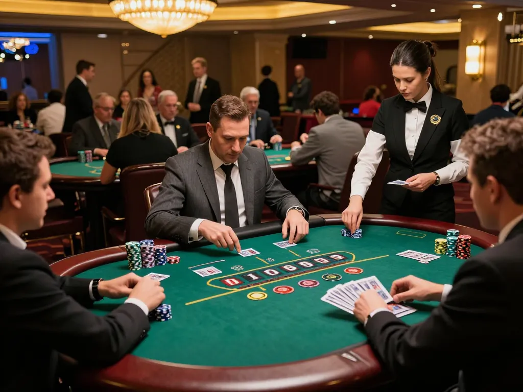 Players engaging in strategic blackjack gameplay at 88xx casino.