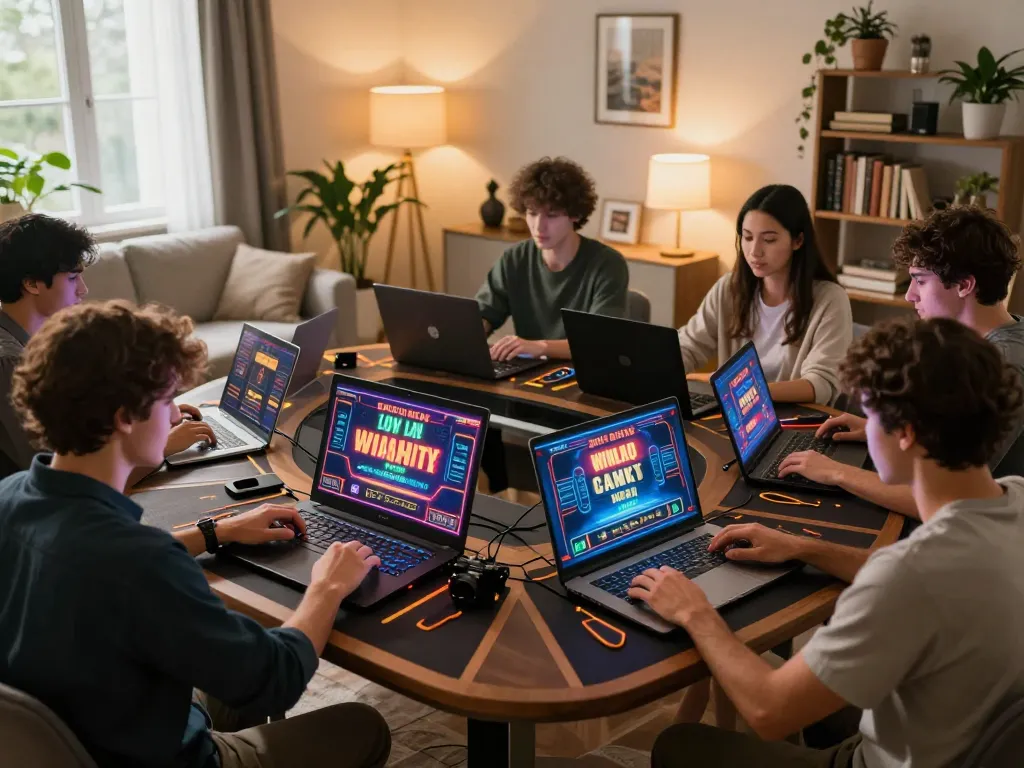 Engaging in online casino gaming on open 88 platform from a cozy living room.
