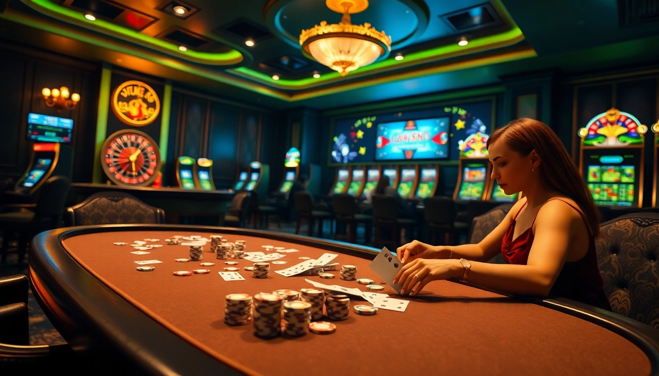 Rik vip gamblers enjoying an exciting game at a luxurious casino table.