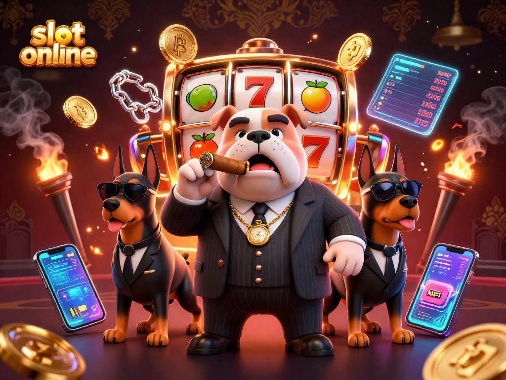 Spin to win with slot online games featuring vibrant characters and captivating crypto elements.