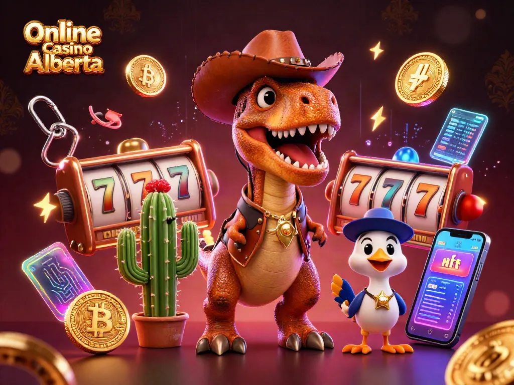 Engage with thrilling games at Online Casino Alberta featuring vibrant characters in action.