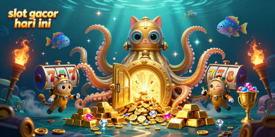 Rasakan sensasi bermain slot gacor hari ini dengan pertemuan karakter fantastis dan elemen kasino penuh emas.