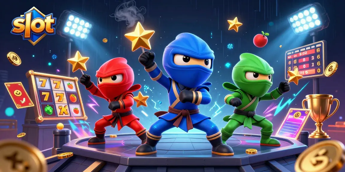 Rasakan keseruan bermain slot dengan chameleon ninja di kasino online.