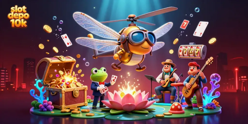 Menangkan jackpot dengan slot depo 10k di kasino online terpercaya Indonesia.