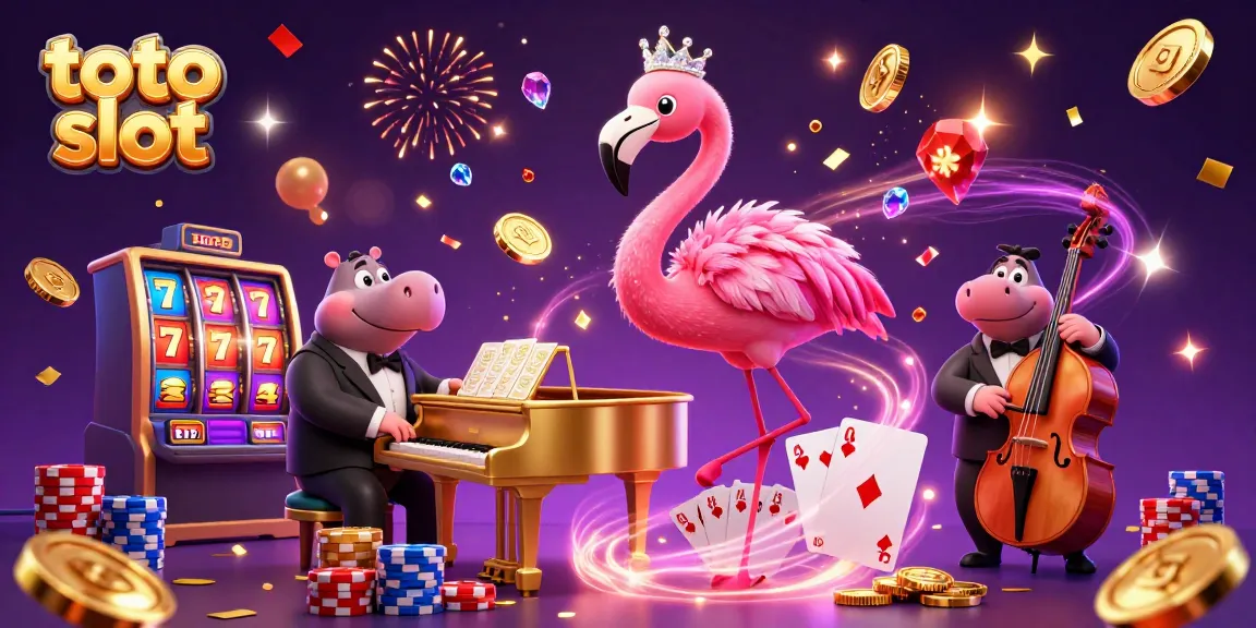 Engage with toto slot by enjoying dynamic high-stakes gameplay featuring vibrant casino elements.