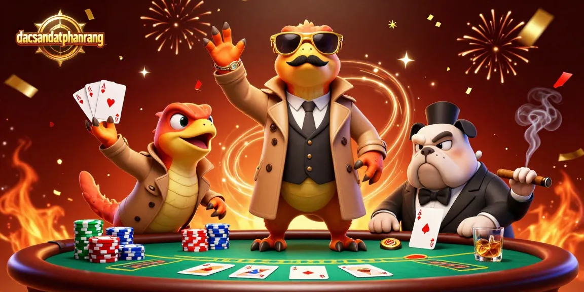 Experience thrilling gameplay with dacsandatphanrang in a vibrant casino setting featuring dynamic poker elements.