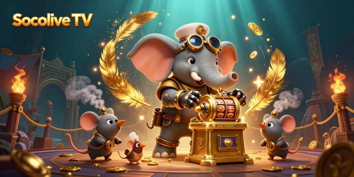 Socolive TV offers thrilling live streaming of casino games, featuring unique characters and rich environments.