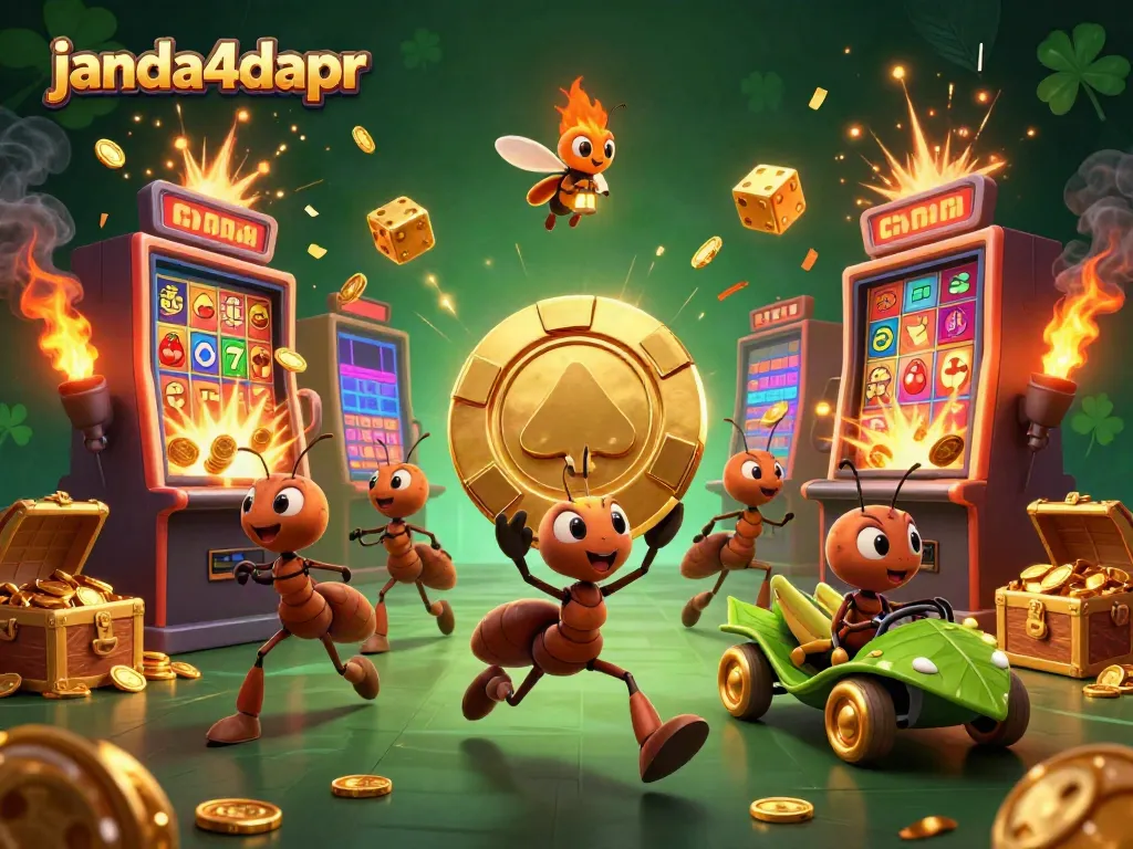 Janda4dapr tawarkan pengalaman menarik dengan karakter 3D dalam heist kasino.