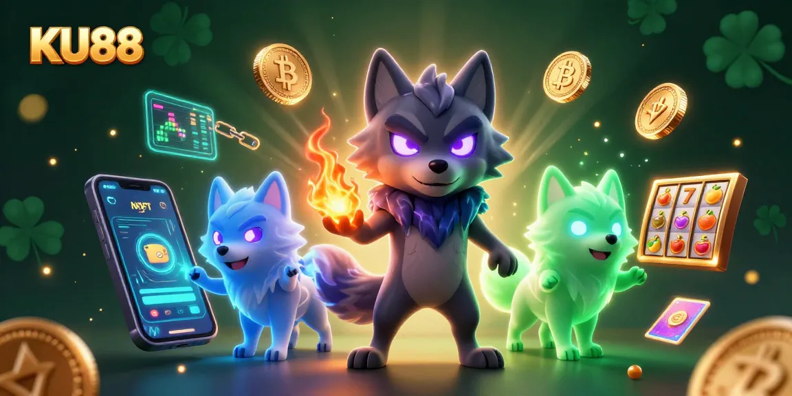 Engage with KU88's thrilling casino adventure featuring ghostly wolves and crypto elements.
