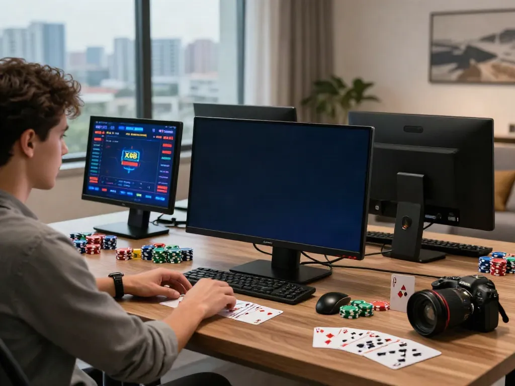 Exciting online gambling moment at https://xx88.day/ showcasing a player engaged with a live betting interface.