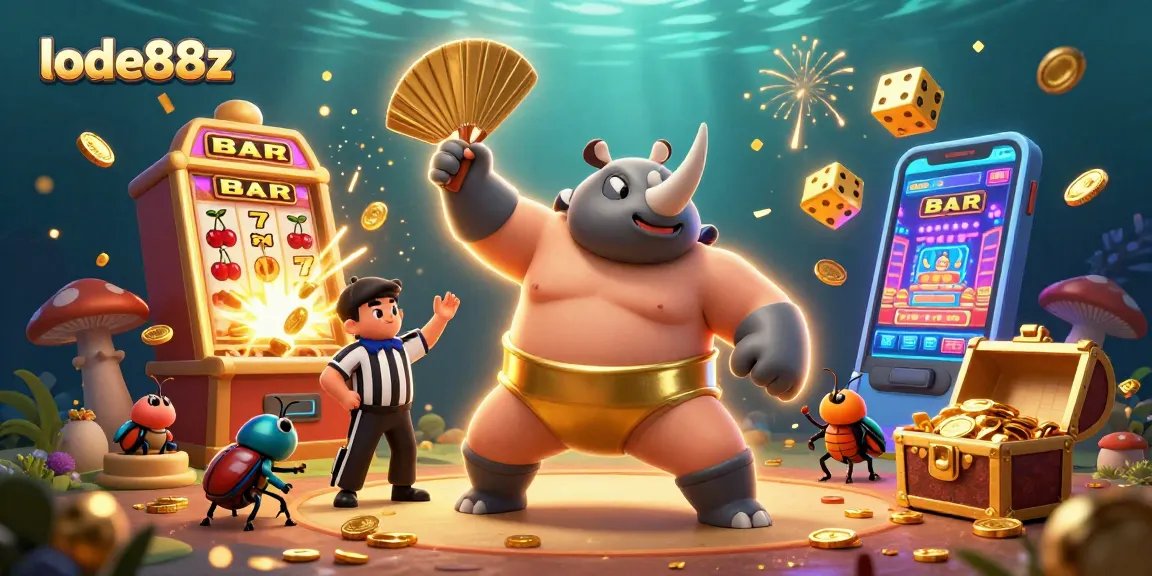 Engage in the excitement of lode88z as a legendary beetle champion unleashes a jackpot!