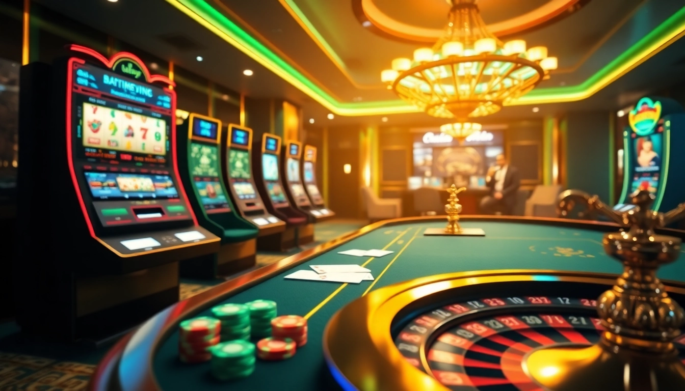 S8 online casino gameplay featuring luxury slots and poker tables for exciting gambling experiences.