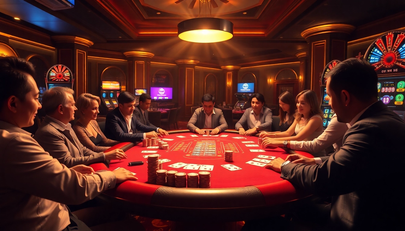 Exciting blackjack game at nhà cái dh88 with vibrant casino elements and high-stakes action.